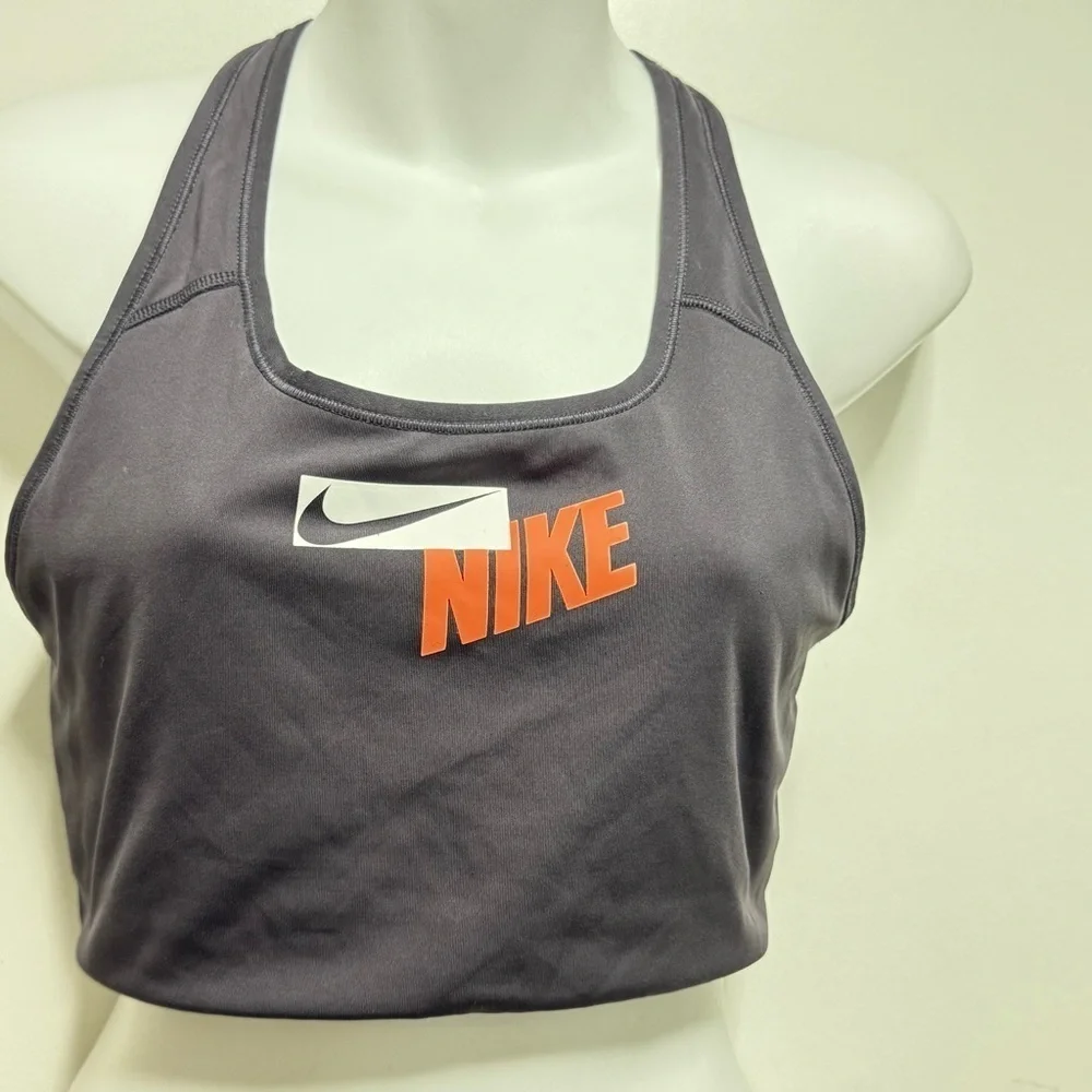 Nike Purple Tank Top with Orange Accents